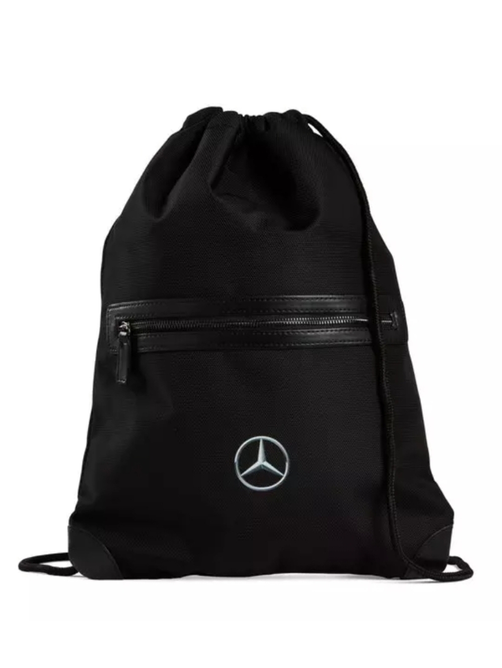 Mer Upscale Drawstring Bag Black - Mercedes-Benz NWOT